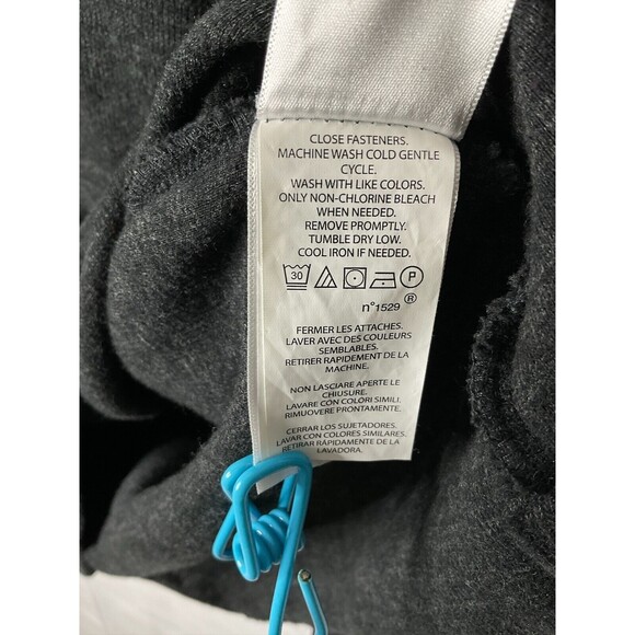 Polo Ralph Lauren Men's XL Rib 1/4 Zip Pullover Sweater Dark Gray Red Pony - Picture 7 of 8